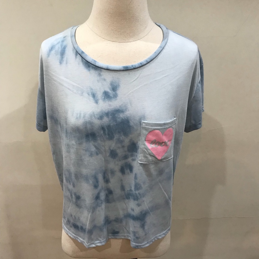 🍭Grayson Threads Blue Tie T Shirt